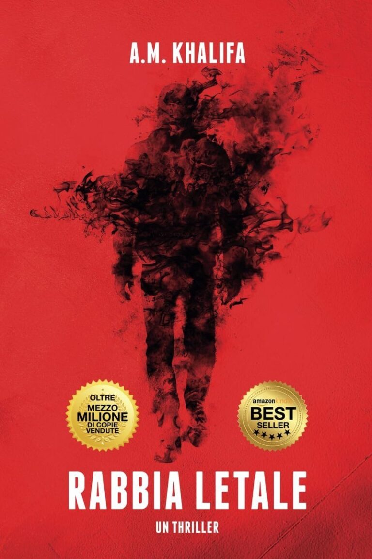 Rabbia Letale by A.M. Khalifa, book cover