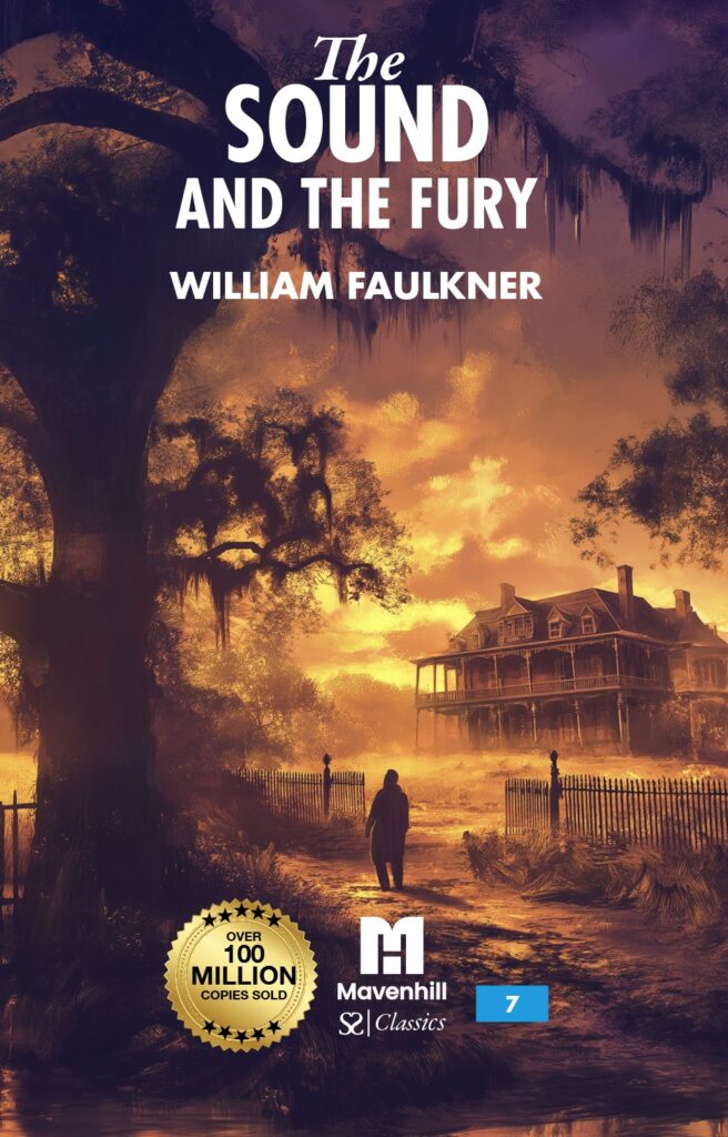 The Sound and the Fury by William Faulkner, book cover