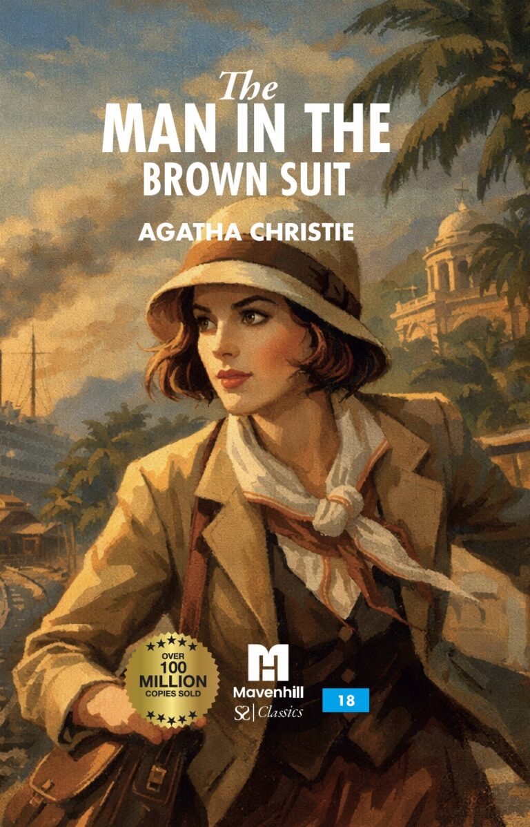The Man in the Brown Suit by Agatha Christie, book cover