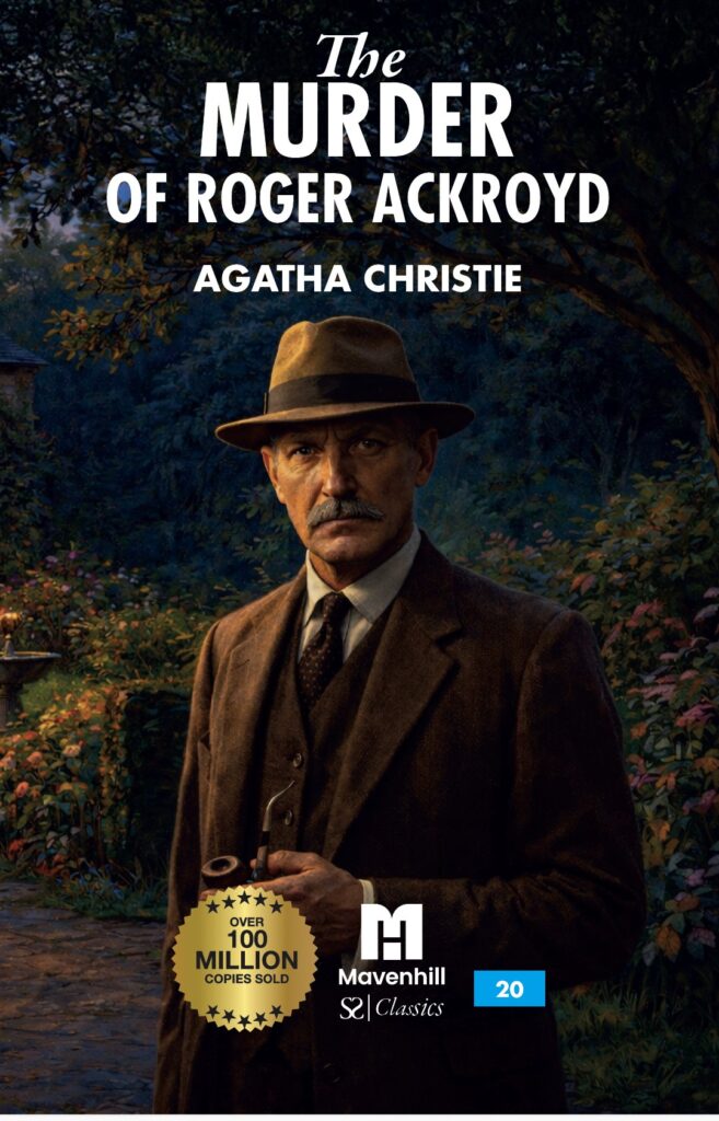The Murder of Roger Ackroyd by Agatha Christie, book cover