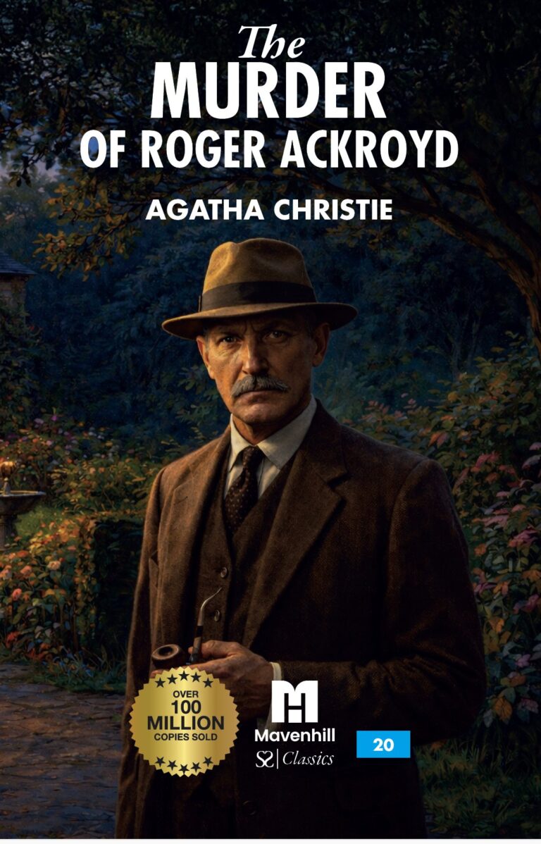 The Murder of Roger Ackroyd by Agatha Christie, book cover