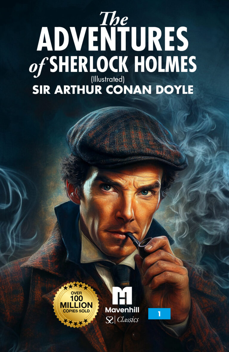 The Adventures of Sherlock Holmes by Arthur Conan Doyle, book cover