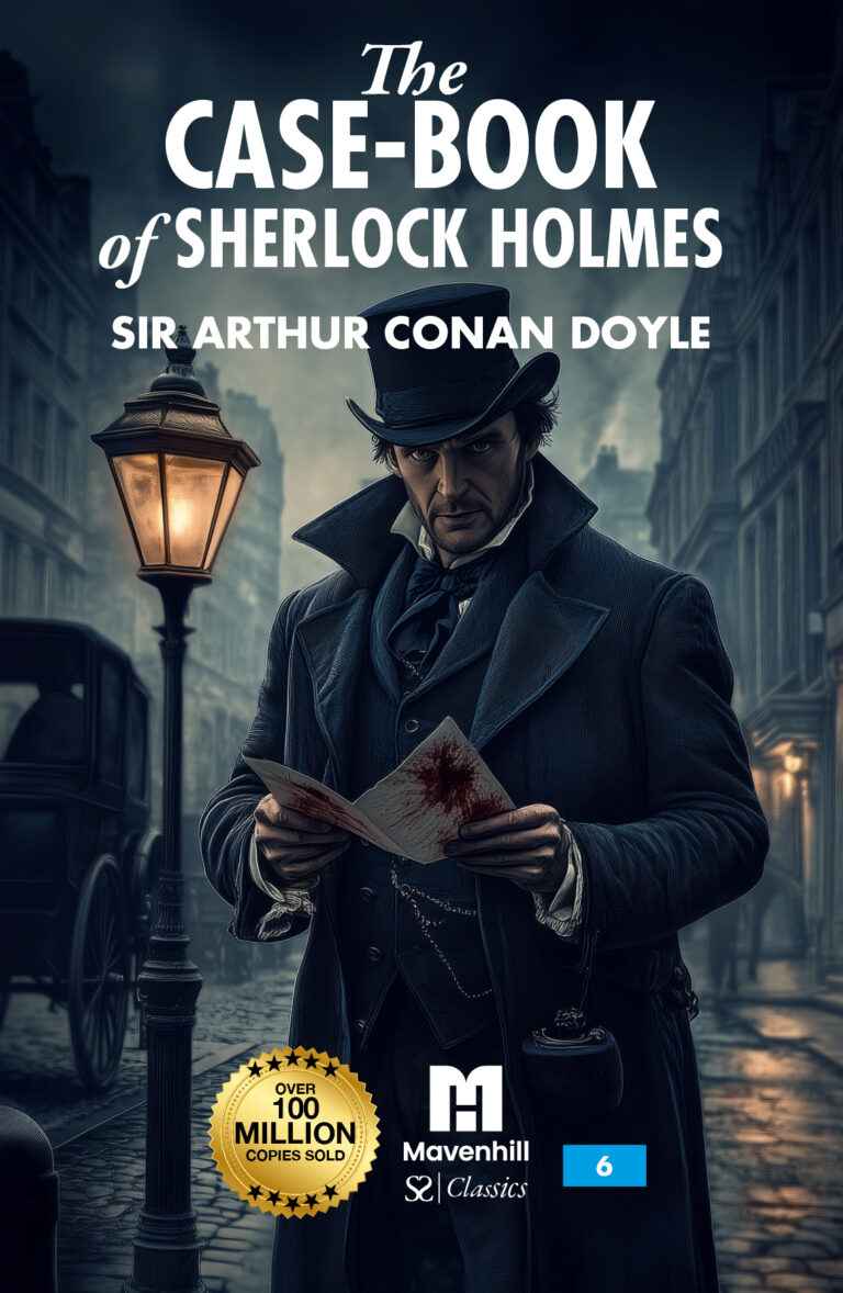 The Case-Book of Sherlock Holmes by Arthur Conan Doyle, book cover