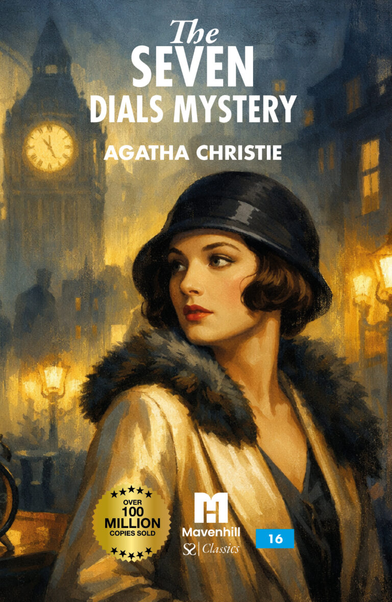 The Seven Dials Mystery by Agatha Christie, book cover