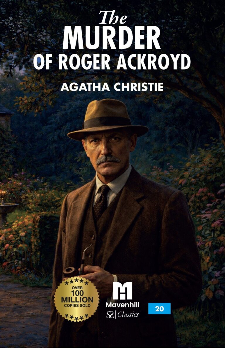 The Murder of Roger Ackroyd by Agatha Christie, book cover